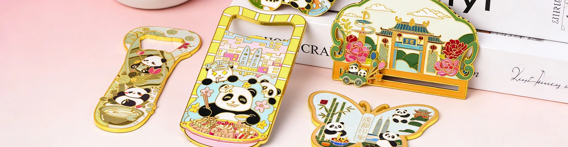 Magnete da frigorifero in metallo