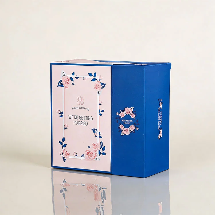 Scatola da imballaggio in cartone con doppia apertura